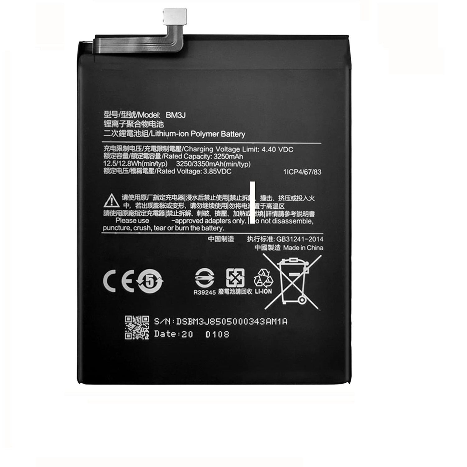 Bateria Xiaomi Bm3j Mi 8 Lite Repuestos Baterías 5894