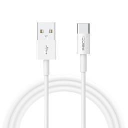 Cable de Datos RECCI Shark RTC-P05C 1,5M 5A USB-Tipo C Blanc