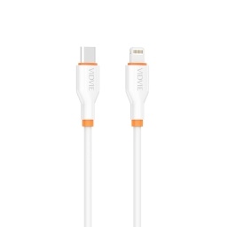 Cable de Datos VIDVIE CB4019C-I Tipo C-Ligthning 3A Blanco