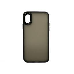 Case Acrilico Apple Iphone X Negro